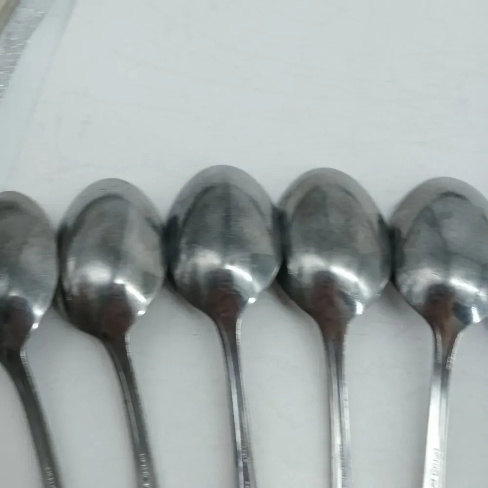 10X Tbsp TOWLE Supreme STUART SHELL Stainless Table Spoons